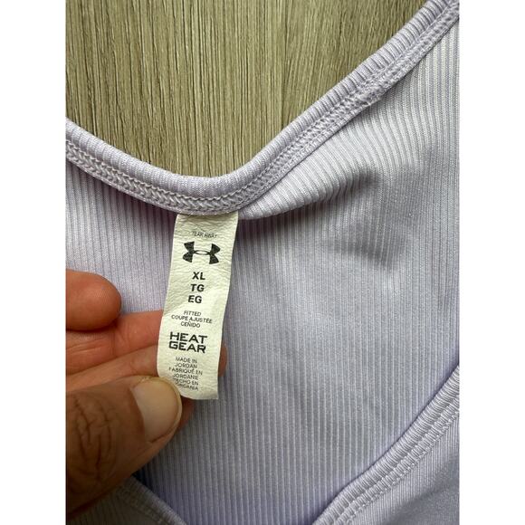 Under Armour Women's Workout Tank Top, Size XL, Lavender - Picture 3 of 5